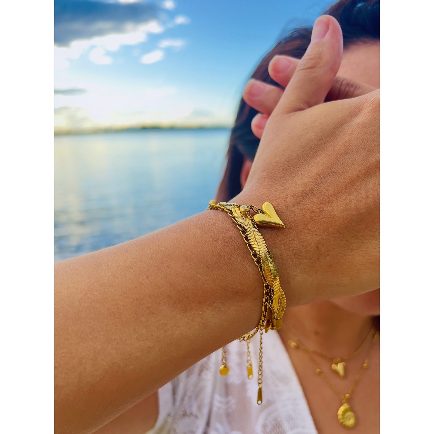 ALEXIA SET - BRACELET AND EARRINGS