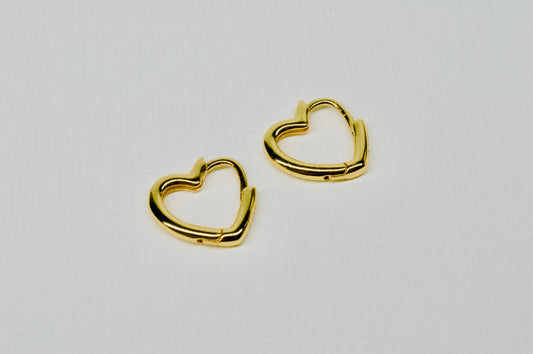 SMALL HEART HOOPS
