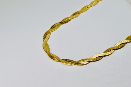 DOUBLE SNAKE NECKLACE