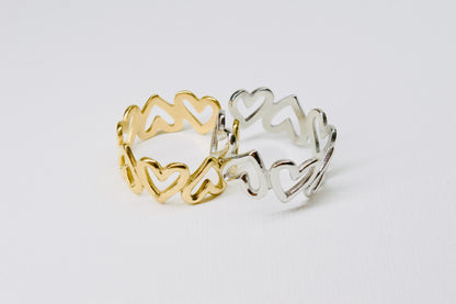 HEARTS RING